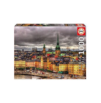 Educa Puzzle. Views of Stockholm 1000 Teile