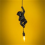 Lampă suspendată, Maimuță neagră, Chip, 38.5 x 13 x 14.5 cm , WernerVoss