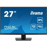 Monitor IPS LED Iiyama ProLite 27" XU2793HSU-B6, Full HD (1920 x 1080), HDMI, DisplayPort, Boxe, 100 Hz, Negru