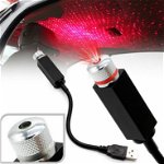 Lampa cu laser pentru plafon auto SkyLight cu alimentare USB, AVX