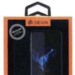Folie Protectie Sticla Temperata Devia Frame DVFFSTS21BK pentru Samsung Galaxy S21 (Transparent/Negru), Devia