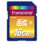 SDHC 16GB Clasa 10, Transcend