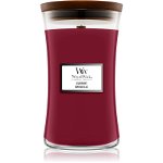 Woodwick Currant lumânare parfumată cu fitil din lemn 609,5 g, Woodwick
