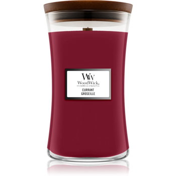 Woodwick Currant lumânare parfumată cu fitil din lemn 609,5 g, Woodwick
