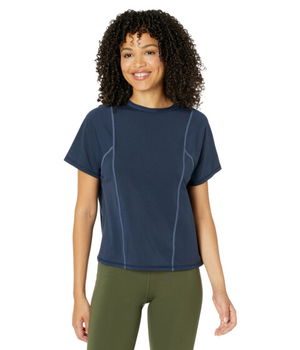 Imbracaminte Femei Sweaty Betty Haste Running Short Sleeve Top Navy Blue, Sweaty Betty
