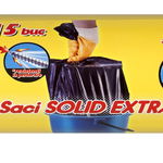 Saci Menajeri OTI Solid Extra Capacitate 35L 50x75 cm 15 Buc/Rola Culoare Neagra oti020302