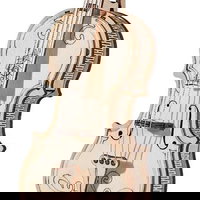 Puzzle 3D din lemn Robo Time din 58 de piese -Violoncel