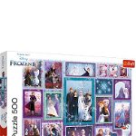Trefl - Puzzle personaje Universul Frozen , Puzzle Copii, piese 500