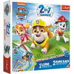 Trefl - Set de jocuri Ludo , Paw Patrol,  Cu cursa