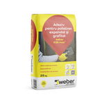 Adeziv polistiren expandat Weber P39 Max2, exterior, 25 kg, Weber