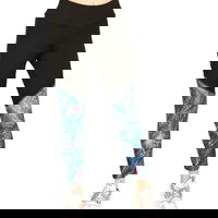 Colanti negri Digital Print - cod 41542, 