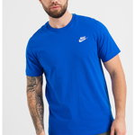 Nike, Tricou cu decolteu la baza gatului Sportswear Club, Albastru royal, XL