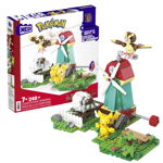 Set de constructie Mega Bloks Pokemon Countryside Windmill 240 piese, Mattel