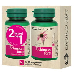 Echinacea Forte 60cpr 1+1 GRATIS Dacia Plant,