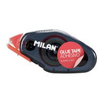 Lipici banda mini 8 4mm x 5m corp gri cu verde Milan 4401924, Galeria Creativ