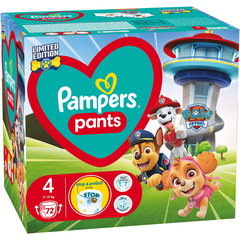 PAMPERS Active Baby Pants scutece chilotel 9-15 kg marime 4 Warner Bros 72 buc