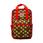 Rucsac LEGO - Tribini Fun Backpack Small 20127-1932 LEGO® Heads And Cups Aop/Red