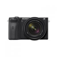 Aparat foto mirrorless SONY Alpha ILCE-6600MB, 24.2 MP, 4K, Wi-Fi, negru + Obiectiv 18-135mm