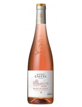 Vin roze sec, D'anjou, Maison Castel Pays d'Oc, 0.75L, 10.5% alc., Franta