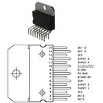 Amplificator casti auto 2/4 canale putere 2x35w., KlaussTech