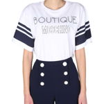 LOVE Moschino "Sailor Mood" T-Shirt WHITE, LOVE Moschino