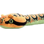 Jucărie din pluș - Șarpe portocaliu, 137 cm
