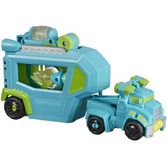 Set Transformers Figurina cu vehicul Rescue Bots Academy, Hoist Rescue Trailer, E7181