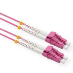 Cablu fibra optica LC - LC OM4 conector Low Loss 20m Violet, Value 21.99.8837, Value