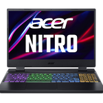 Laptop Gaming Acer Nitro 5 AN515-46, 15.6" Full HD, IPS, 165 Hz, AMD Ryzen 7 6800H (8C / 16T, 3.2 / 4.7GHz, 4MB L2 / 16MB L3), 16GB, 1 TB, RTX 3070, No OS/ Boot-up Linux, Obsidian Black, 2-year