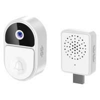 Sonerie wireless inteligenta vedere de noapte camera Full HD Culoare - negru