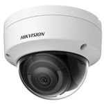 Camera de supraveghere HikVision DS-2CD2163G2-IU2, Dome, 6MP, IR 30 mm, Microfon, IP67 (Alb), Hikvision