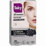 Benzi Epilatoare pentru Față Carbón Activado Taky (20 uds), Taky