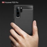 Techsuit - Carbon Silicone - Huawei P30, huawei