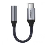 Ugreen Adaptor Audio Ugreen USB Type-C la 3.5 mm, 0.1 m, Gri, Ugreen