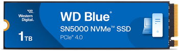 SSD Western Digital 1TB WD BLUE SN5000 NVME SSD/PCIE GEN 4.0 UP TO 5150 MB/S RS