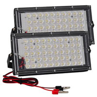Set 2 Lampa Lucru 12v 50W 50 LED SMD Clesti CaiCai Proiector AUTO, GAVE