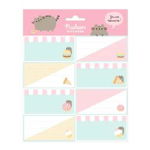 Set 16 etichete autodezive Pusheen Foodie, 8x4 cm ,pentru caiete