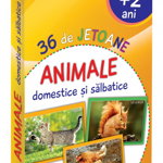 36 de Jetoane - Animale domestice si salbatice, DPH, 2-3 ani +, DPH