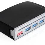 61898 USB 3.0 cu 4 porturi, 1 port USB de alimentare intern /extern, DELOCK