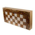 Joc de table din lemn lacuit 50x50 cm, olive / 987-1, Z-tools