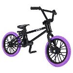 Miniatura Bicicleta BMX Tech Deck Fult Mov Si Negru 6028602_20140829, Viva Toys
