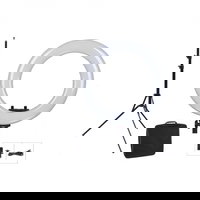 Tolifo Ring Light LED 22W Bicolor cu stativ