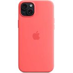 Silicone with MagSafe for iPhone 15 Plus - guava, Apple