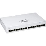 Switch, Cisco, CBS110-24PP, 24x RJ45, 1000Mb/s, 12x PoE
