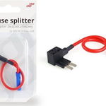 Splitter adaptor siguranta suplimentara compatibil sigurante 2 x MICRO 2, max. 20A