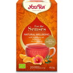 Ceai Senses Natural wellbeing 20 pl Yogi Tea, Yogi Tea