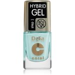 Delia Cosmetics Coral Hybrid Gel gel de unghii fara utilizarea UV sau lampa LED culoare 114 11 ml, Delia Cosmetics