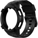 Accesoriu smartwatch Rugged Armor Pro compatibila cu Samsung Galaxy Watch 4 Classic (46mm) Black, Spigen