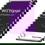 HDD intern WD , Purple 3TB 64MB 5400RPM SATA III, WD