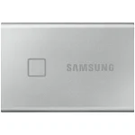 SSD Extern Samsung T7 Touch portabil, 500GB, Silver, USB 3.1
